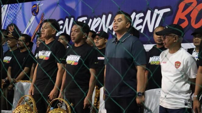 
 Manisa Cup III Resmi Dibuka, Bupati Syaharuddin Dorong Pembinaan Atlet Voli Sidrap
