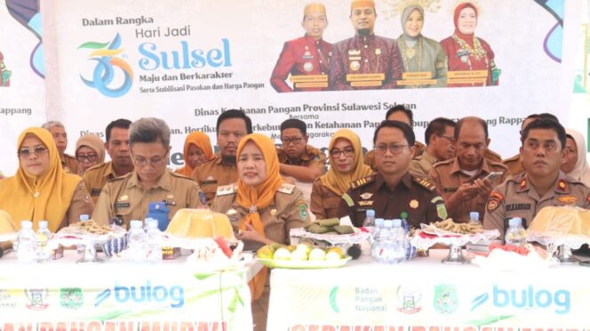 
 Pemkab Sidrap Dukung Program Gubernur Sulsel Melalui Gerakan Pangan Murah Serentak