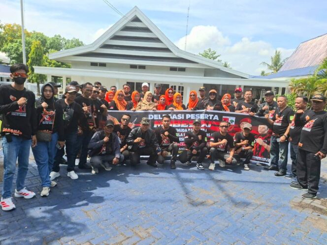 Wabup Sidrap Lepas Delegasi Pemuda Pancasila Hadiri Mubes XI di Jakarta
