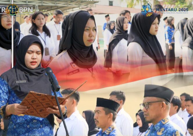 
 Hari Kesaktian Pancasila di BPN Sidrap, Penuh Hikmah, Tertib dan Semangat Nasionalisme