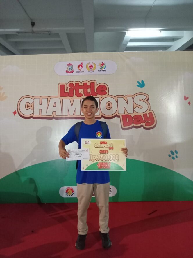 
 Atlet Catur Junior Sidrap Raih Juara 2 di Turnamen “Little Champion Day” Makassar