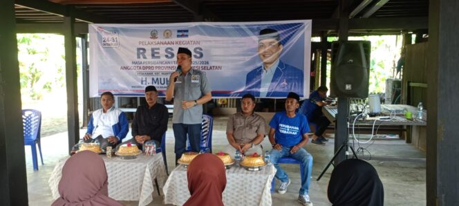 
 Warga Kanie Antusias, H. Muhtadin Bahas Program Pembangunan dan Kesejahteraan