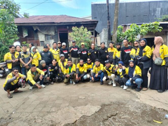 
 Sedekah Jumat Ojol Maxim Warnai Cipta Kondisi Kamtibmas di Makassar