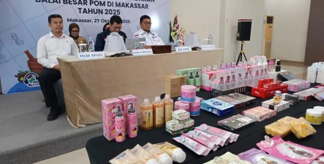 Pemilik Toko Kosmetik Ilegal di Sidrap Sering Tampil Glowing di Medsos