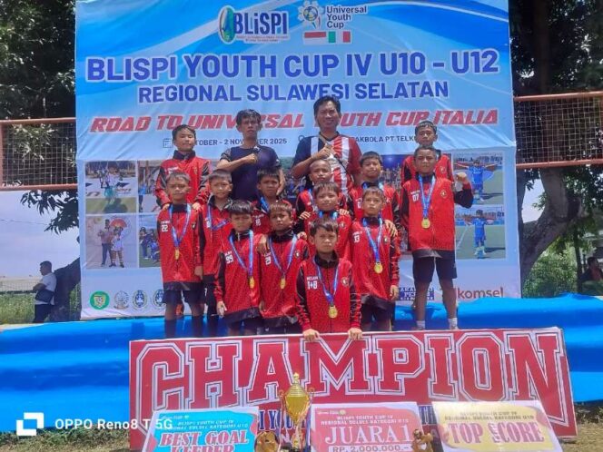 
 Junior Pesat Sidrap Wakili Sulsel di BLISPI Youth Cup IV U10 Seri Nasional di Sidoarjo