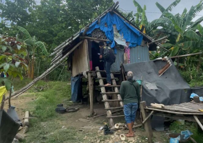 
 Tinggal di Rumah Reyot, Amir Akhirnya Dapat Bantuan Bupati Sidrap