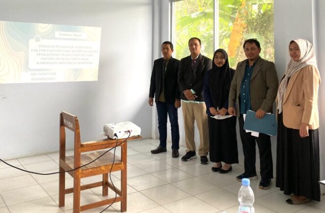 
 Mahasiswa Peternakan UMS Rappang Teliti Faktor Pendapatan Usaha Sapi Potong