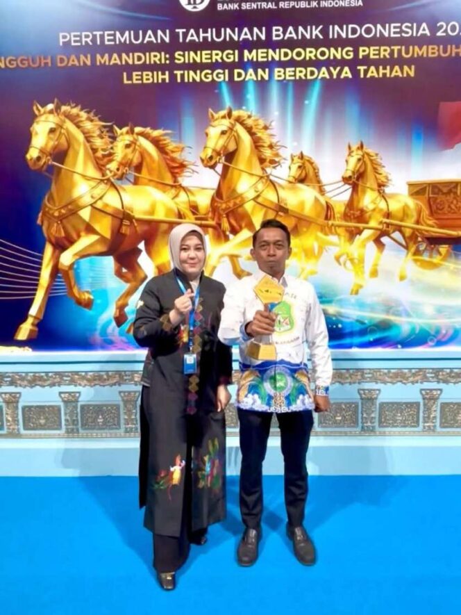 
 Di Hadapan Presiden, Sidrap Dianugerahi TP2DD Kabupaten Terbaik 2025 Kawasan Sulawesi