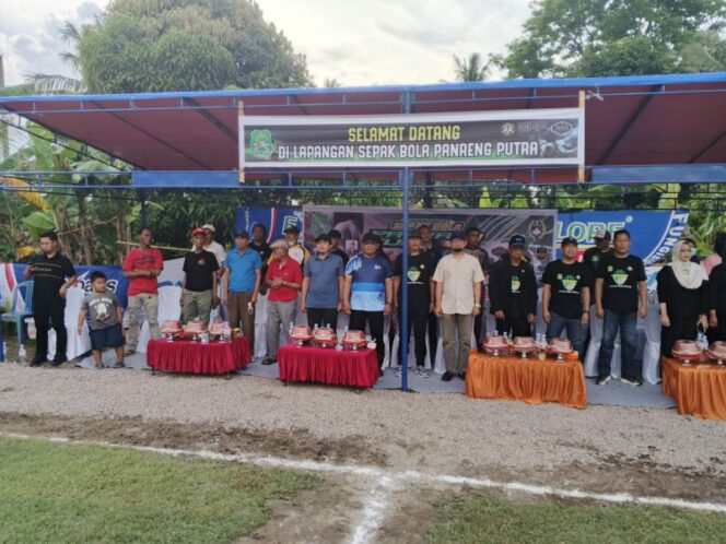 
 Turnamen Sepak Bola Patra Cup I 2025 Resmi Dibuka di Lapangan Panreng Putra
