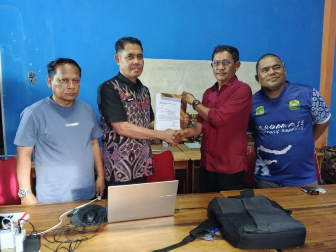 
 Resmi Mendaftar, Sahabuddin Pakkadja Siap Majukan Olahraga Sidrap Lewat KONI