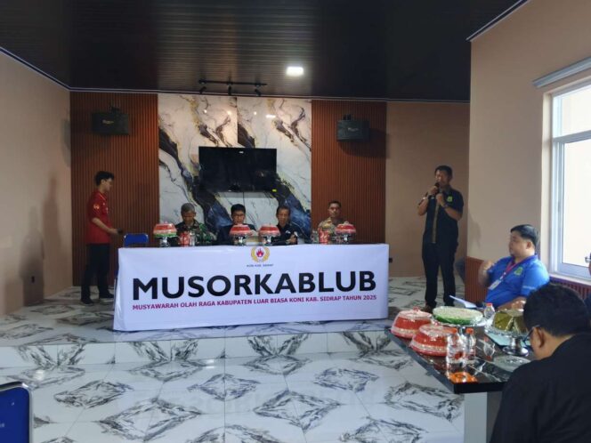 
 KONI Sulsel Dorong Sidrap Susun Program Tepat Sasaran Pasca Musorkablub