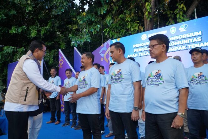 
 Sambut Rombongan Kirab Bangga Kencana di Parepare, Walikota dan Wakil Walikota Dikukuhkan Pembina Kader GATI