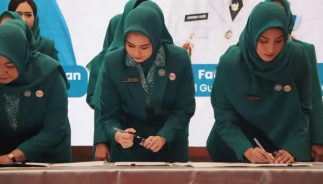 
 Wali Kota Parepare Hadiri Pelantikan Ketua TP PKK se-Sulsel, Dorong Pemberdayaan Keluarga