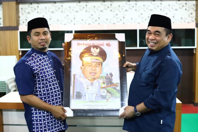 
 Wali Kota Parepare Terima Kunjungan Silaturahmi Tim Direksi Media Rakyat Sulsel