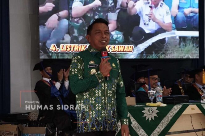 
 Syaharuddin Alrif: Wisuda Awal Pengabdian, 553 Alumni UMS Rappang Siap Berkontribusi