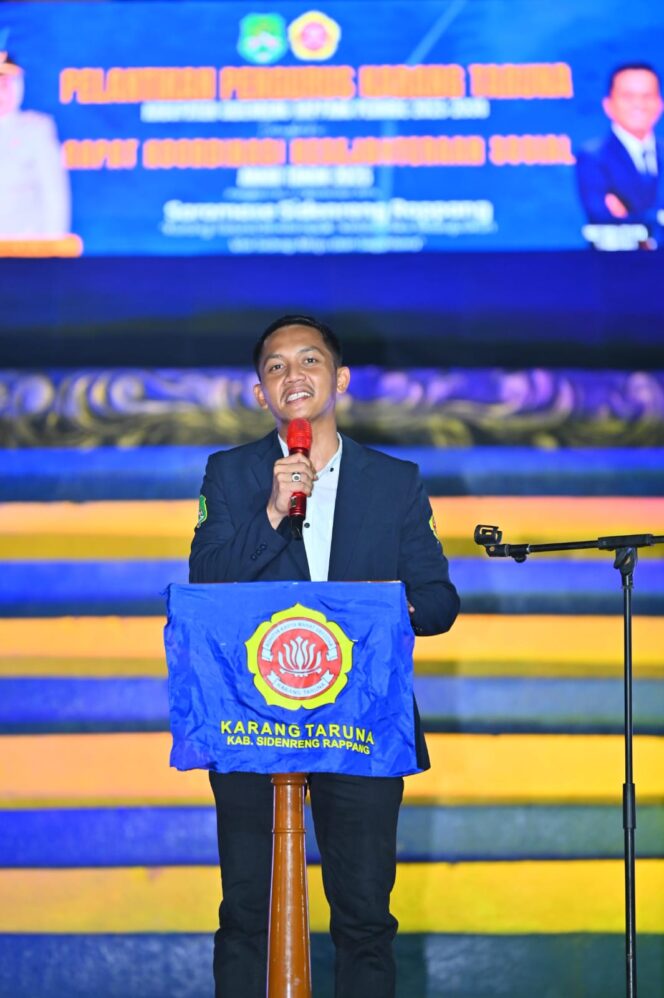 
 Karang Taruna Sidrap Apresiasi Pemkab Sidrap atas Keberhasilan Tekan Angka Kemiskinan