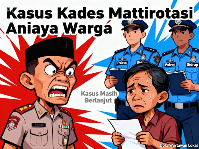 
 Kades dan Seorang Warga Mattirotasi Saling Lapor di Polisi, Camat: Proses Hukum Jalan
