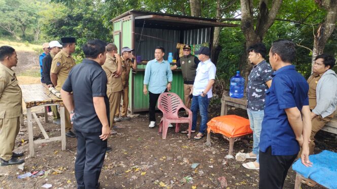 
 Diduga Ilegal, DPRD Sidrap Minta Tambang Galian C di Arawa Ditutup