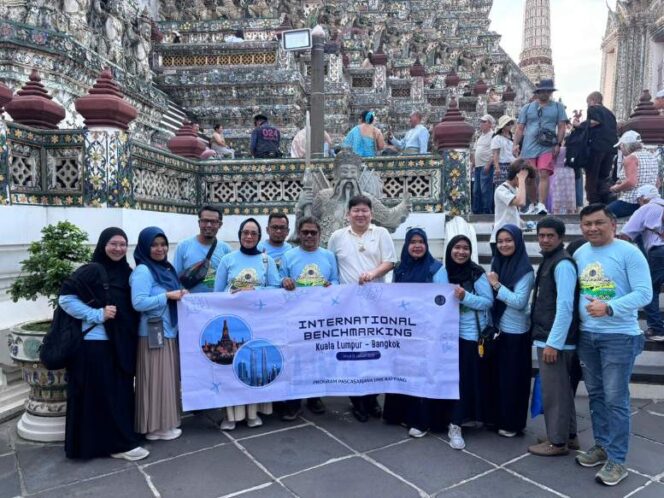 
 Mahasiswa S2 UMS Rappang Tampil di Kampus Thailand, Presentasikan Riset Layanan Publik