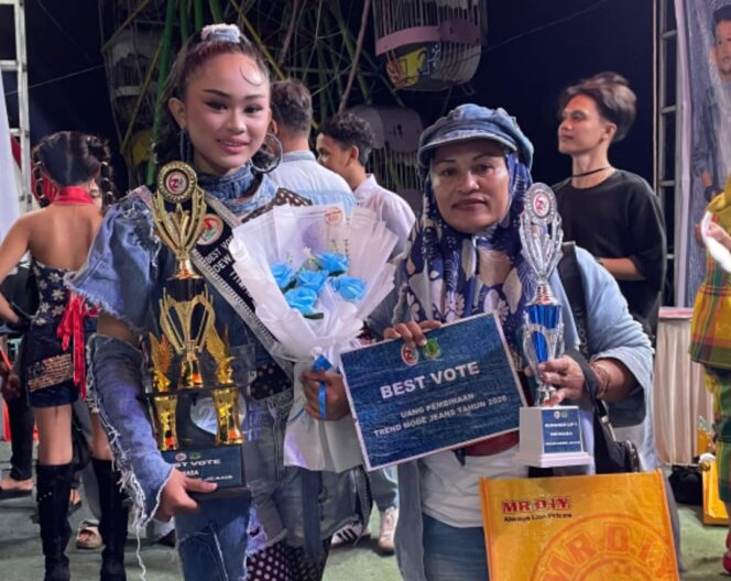 
 Ratu Nurhilma Thalita Finalis Asal Sidrap Curi Perhatian di Transmodel Jeans Sulselbar 2026