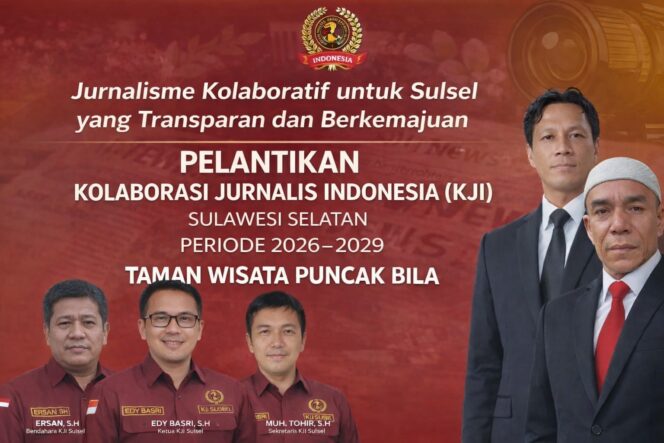 
 Bukan Sekadar Seremoni, KJI Sulsel Gelar Talkshow Sebelum Dilantik di Puncak Bila