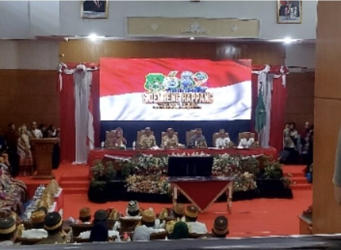 
 Hari Jadi ke 628, Bupati Sidrap Ungkap Kontribusi Terbaik untuk Sulsel