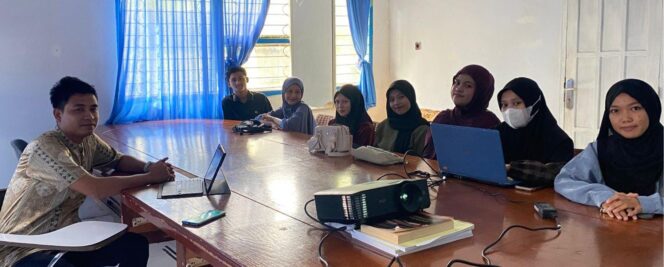 
 Tim PPK Ormawa Prodi Kewirausahan UMS Rappang Brifing Internal Sebelum Observasi Awal Lokasi