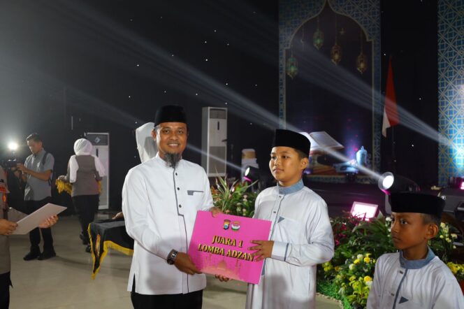 
 Juara Lomba Adzan, TPQ Polres Sidrap di HUT YKB ke-46 Raih Hadiah Umroh