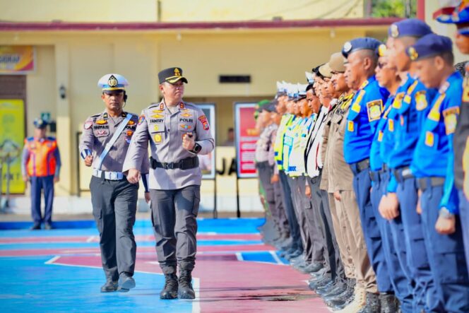 
 Amankan Idul Fitri 1447 H, Polres Sidrap Gelar Pasukan Operasi Ketupat 2026
