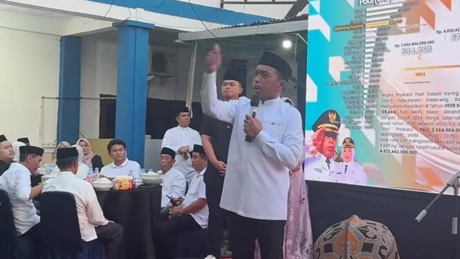 
 Bukber di Makassar, Bupati Sidrap Bahas Pertumbuhan Ekonomi