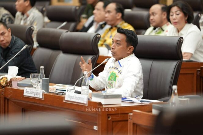 
 Bupati Sidrap Perjuangkan Dana Bagi Hasil PLTB Sidrap di DPR RI