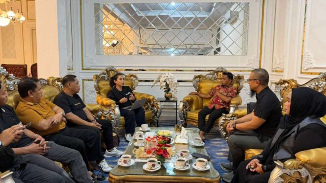 
 Petinggi Indosiar Temui Bupati Sidrap, Bahas Audisi DA8