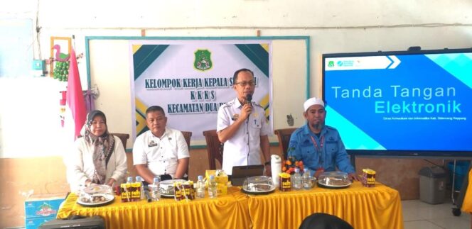
 Kolaborasi Kominfo dan K3S Dua Pitue Wujudkan Sekolah Berbasis Digital