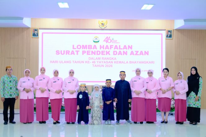 
 Dipimpin Ny Dian Fantry TPQ Al-Ikhlas Polres Sidrap Raih Prestasi Nasional, Ahmad Fahriansyah As’Ad Sabet Juara Harapan 1 Lomba Adzan HUT YKB ke-46