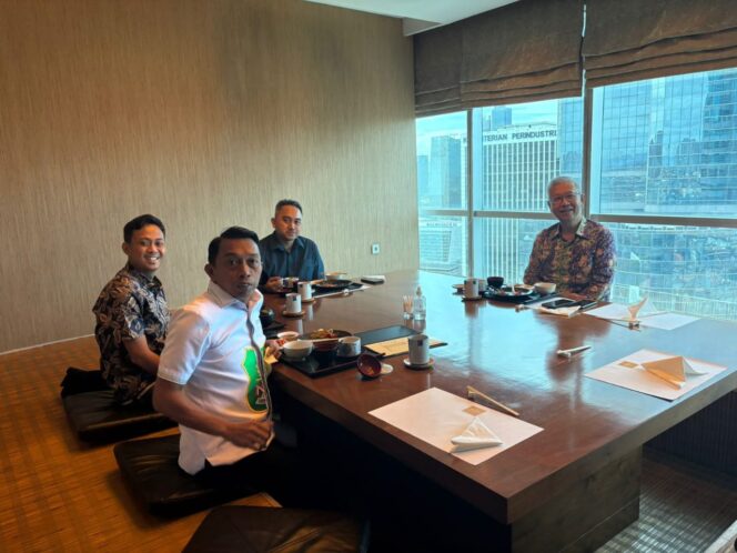 
 Temui Dirut Trans Entertainment, Syaharuddin Alrif Jajaki Peluang Kerjasama