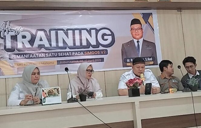 
 RS Nene Mallomo Capai 100 Persen, Implementasi SATUSEHAT di Sidrap Terus Didorong